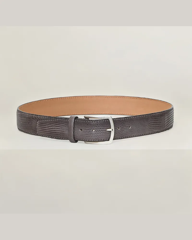 Reptile's House Arno Schnalle und gürtel aus Leguanleder 40mm - Jeans 