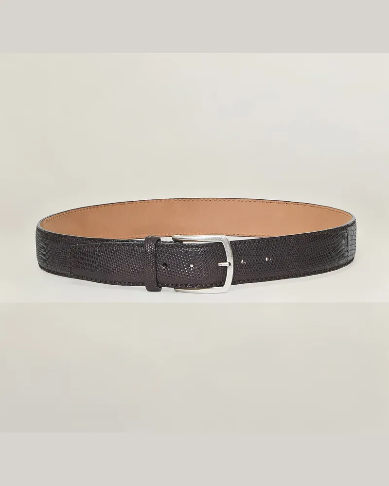 Reptile's House Arno Schnalle und gürtel aus Leguanleder 40mm - Jeans 