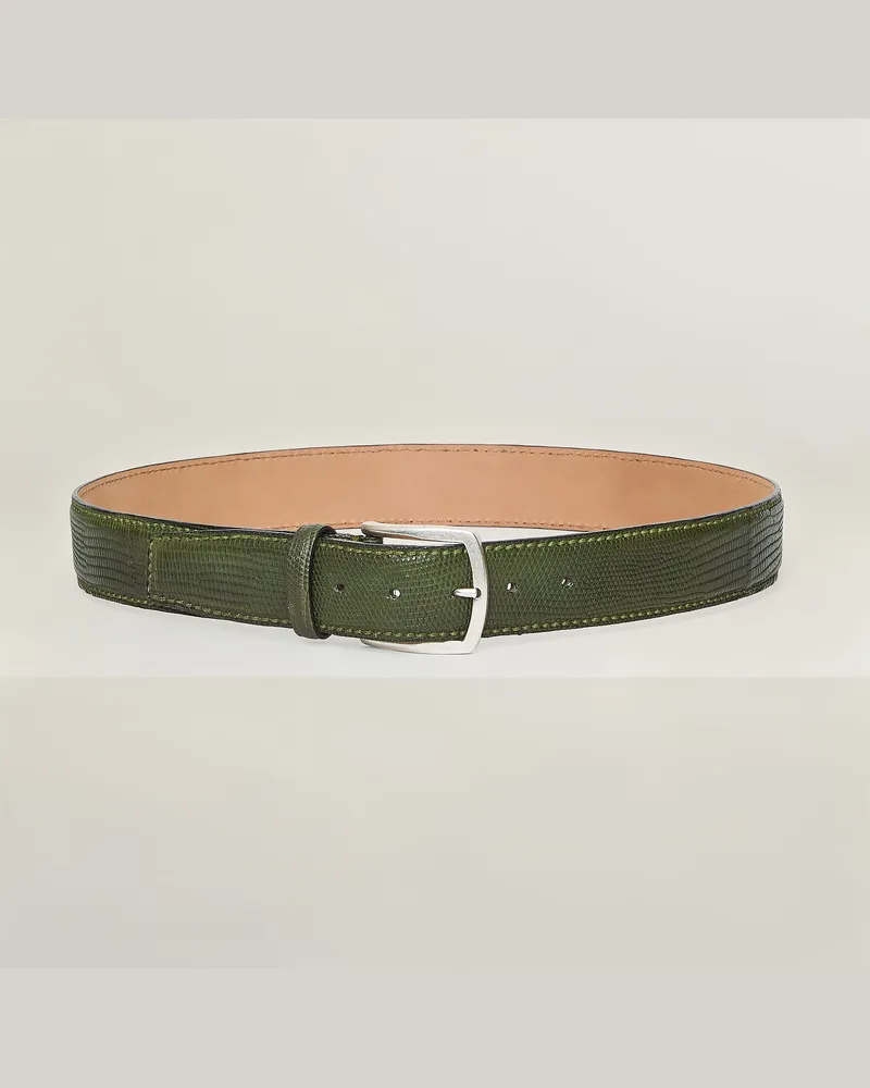 Reptile's House Arno Schnalle und gürtel aus Leguanleder 40mm - Jeans 