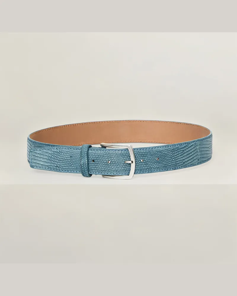 Reptile's House Arno Schnalle und gürtel aus Leguanleder 40mm - Jeans 