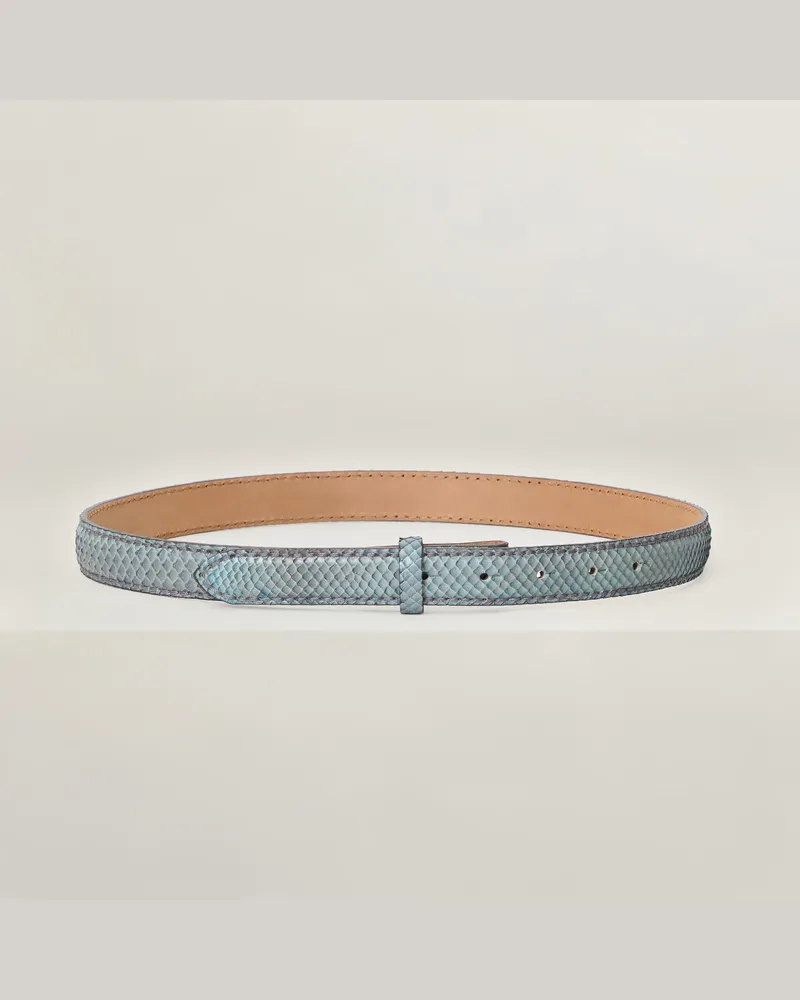 Reptile's House Pythonleder-Gürtel 25 mm - Jeans 