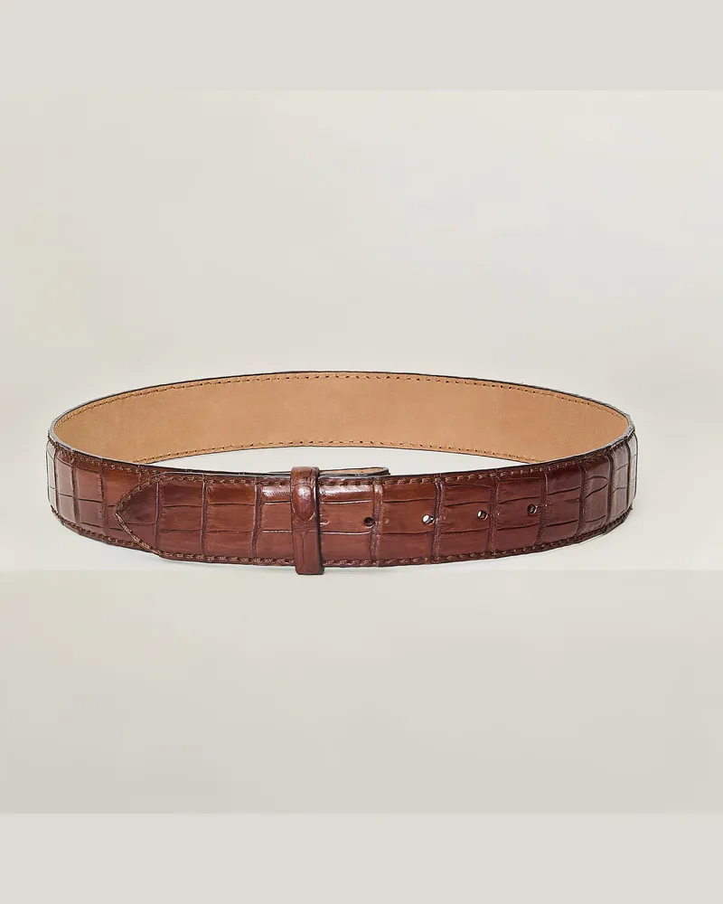 Reptile's House Croco-Schwanzgürtel 40 mm - Jeans 