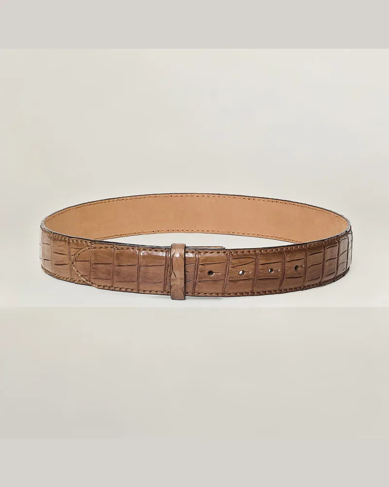 Reptile's House Croco-Schwanzgürtel 40 mm - Jeans 