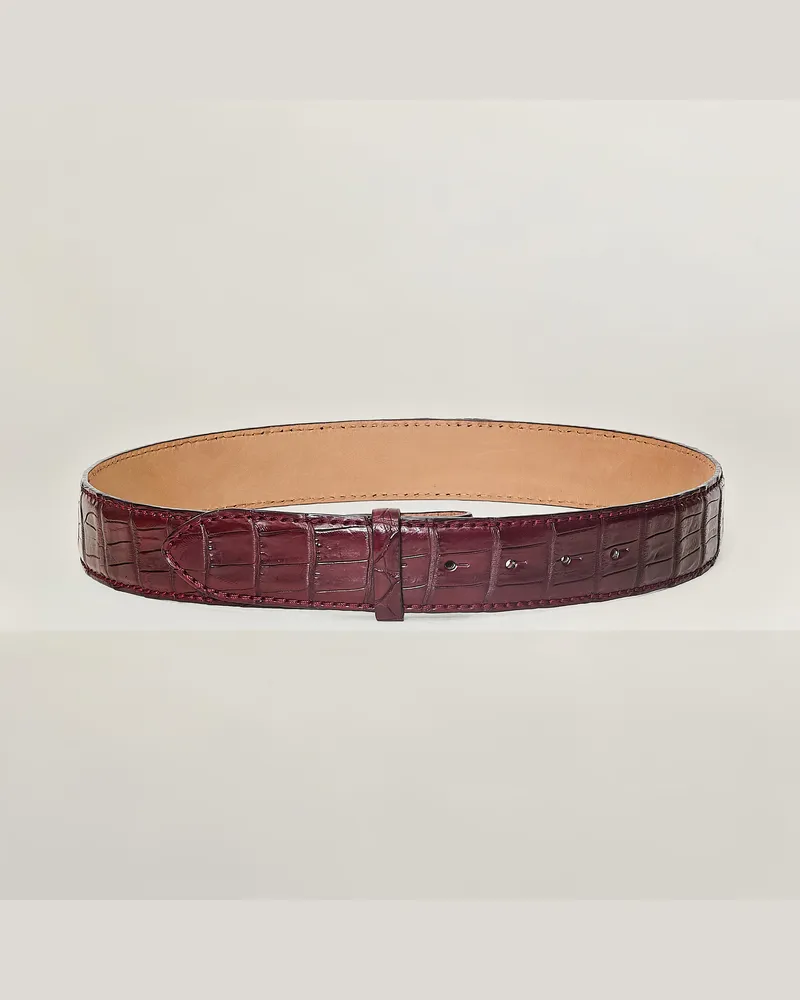 Reptile's House Croco-Schwanzgürtel 40 mm - Jeans 