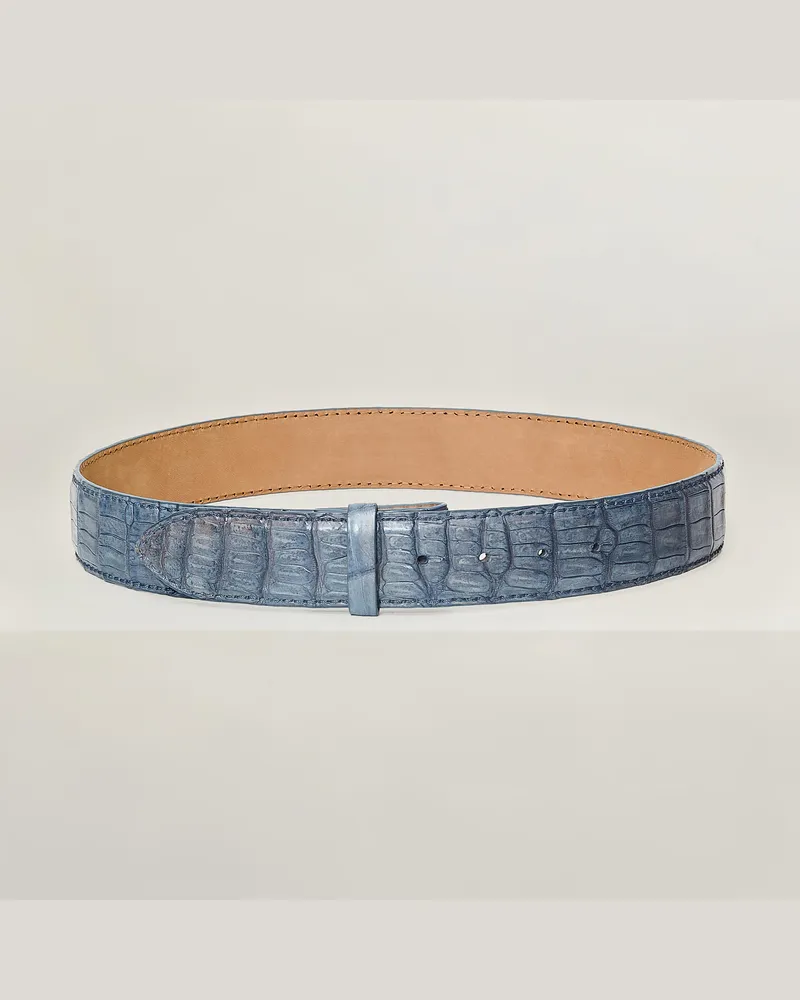 Reptile's House Croco-Schwanzgürtel 40 mm - Jeans 