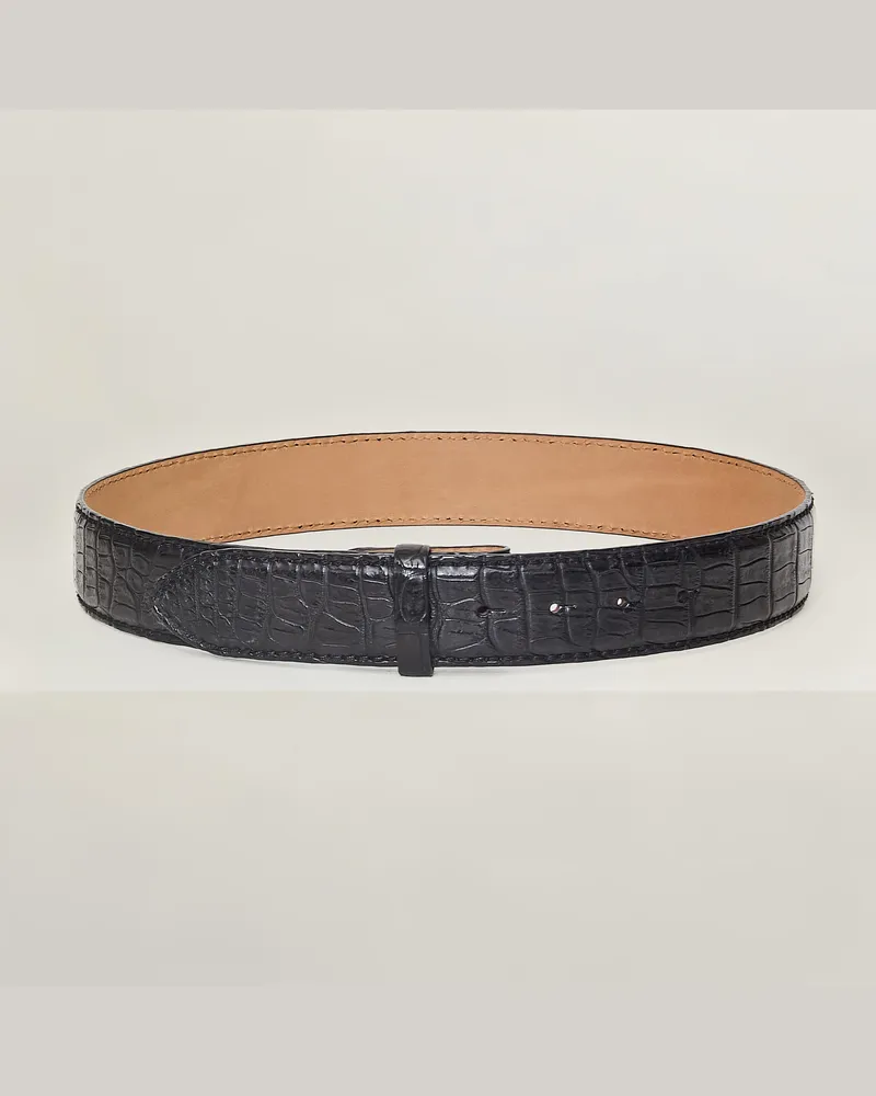 Reptile's House Croco-Schwanzgürtel 40 mm - Jeans 