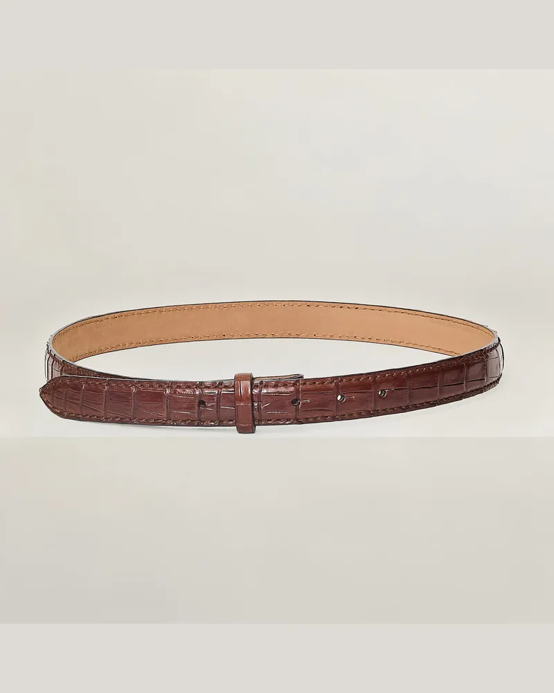 Reptile's House Croco-Schwanzgürtel 25 mm - Jeans 