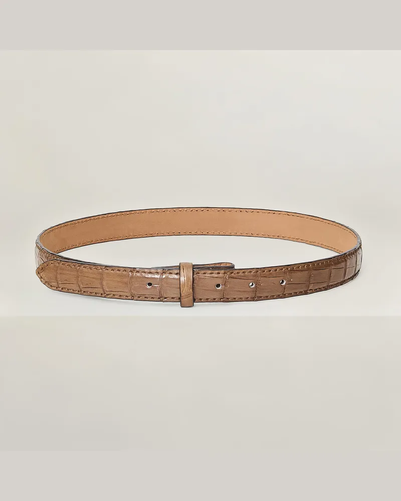 Reptile's House Croco-Schwanzgürtel 25 mm - Jeans 