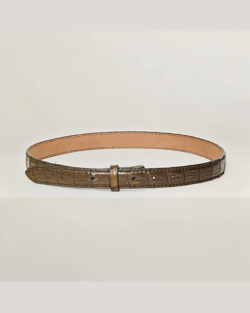 Reptile's House Croco-Schwanzgürtel 25 mm - Jeans 