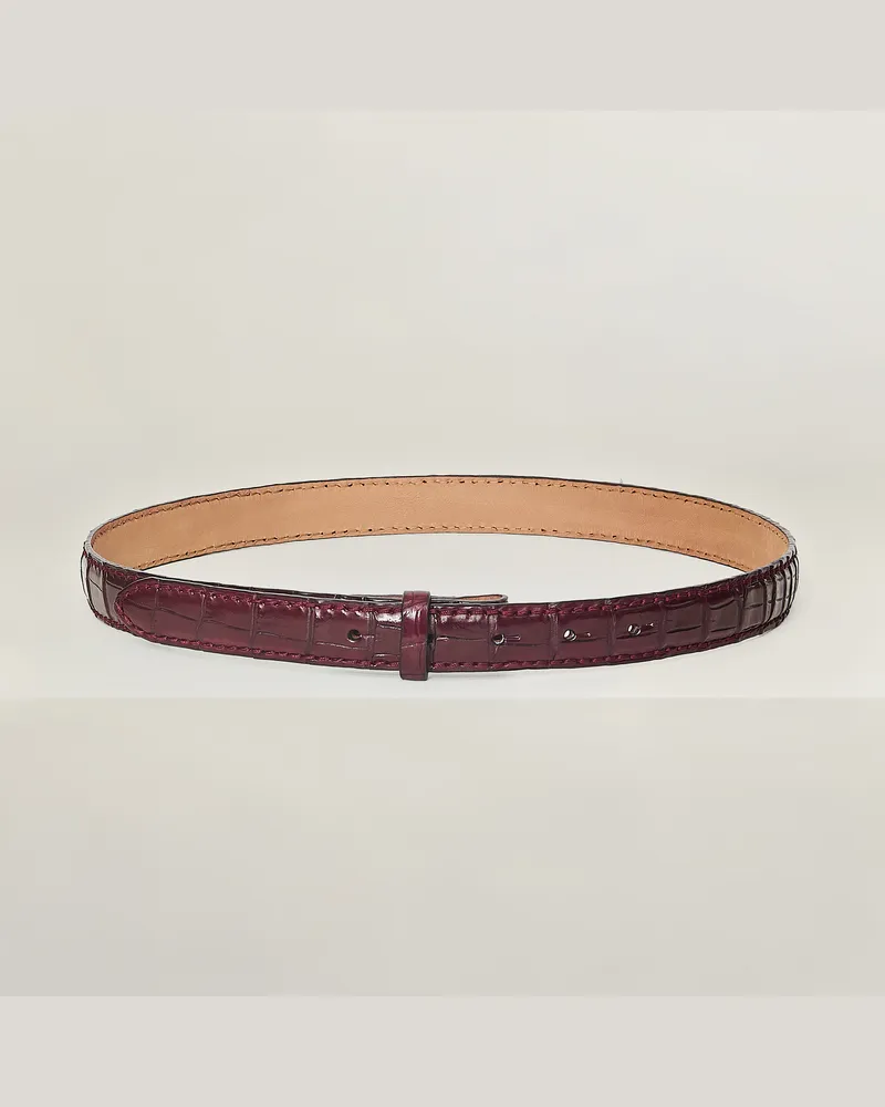 Reptile's House Croco-Schwanzgürtel 25 mm - Jeans 