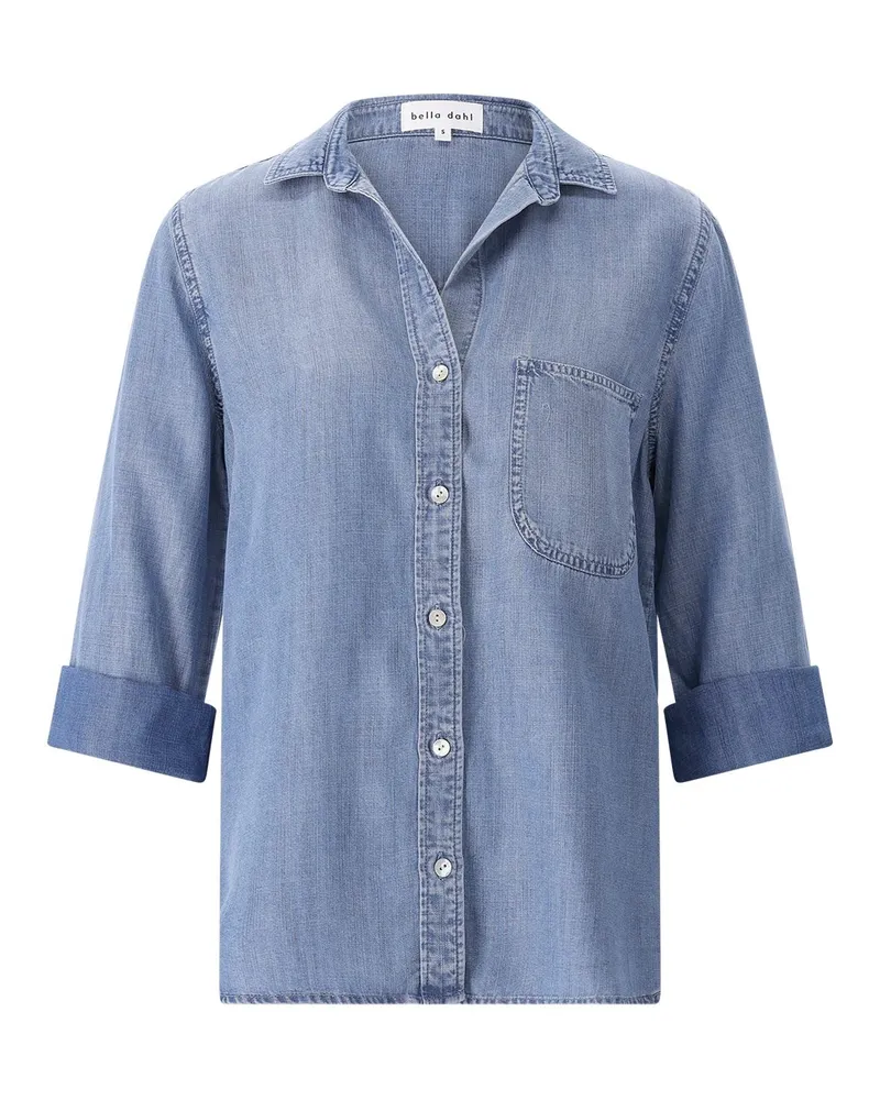 Bella Dahl Leichte Hemdbluse Blau