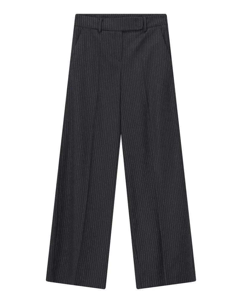 windsor. Hose aus Schurwoll-Mix Schwarz