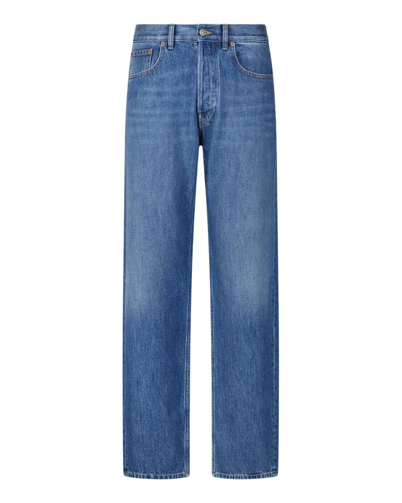 Valentino Garavani Regular-Fit Jeans Blau