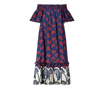 Off-Shoulder Kleid aus Baumwolle