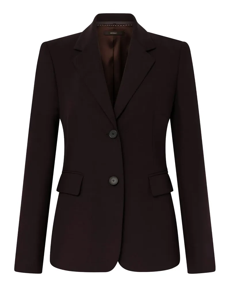 windsor. Blazer aus Viskose-Mix Lila