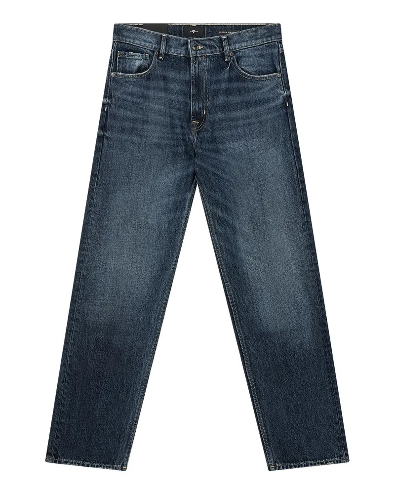 7 for all mankind Straight-Fit Jeans Dunkelblau