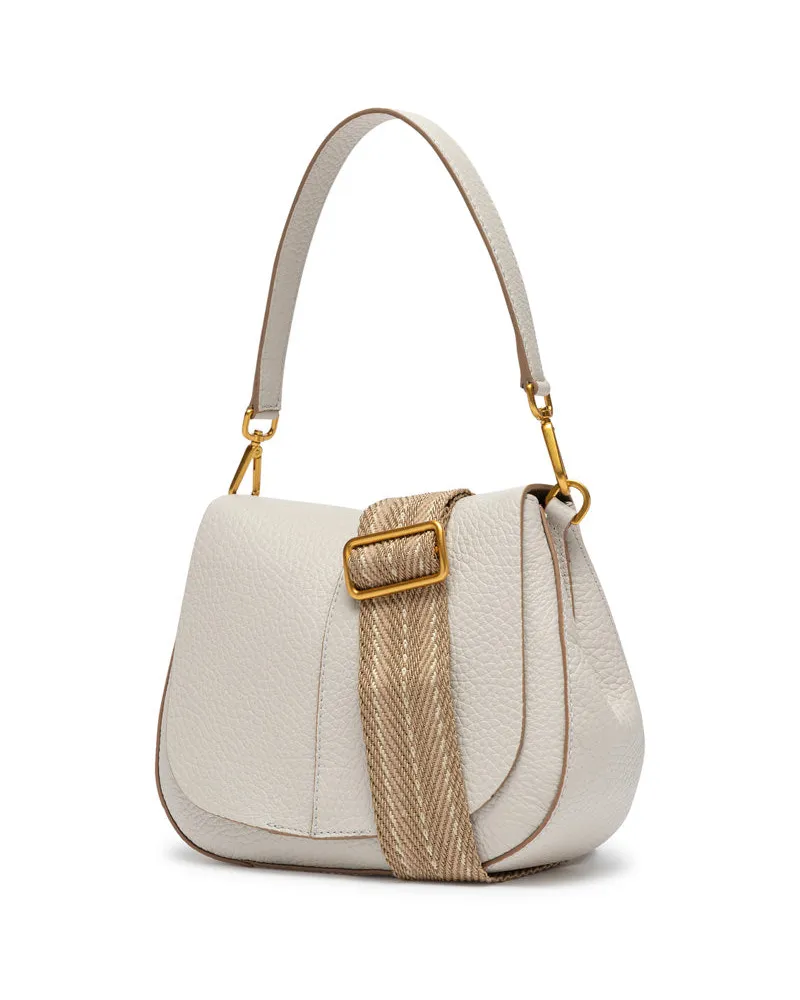 Gianni Chiarini Umhängetasche Helena Round Creme