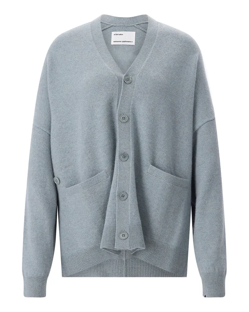 extreme cashmere Strickjacke Tokio aus Kaschmir-Mix Hellblau