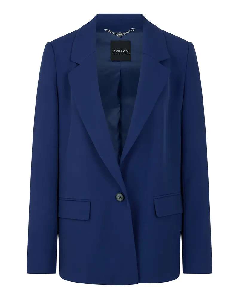 Marc Cain Klassischer Blazer Dunkelblau