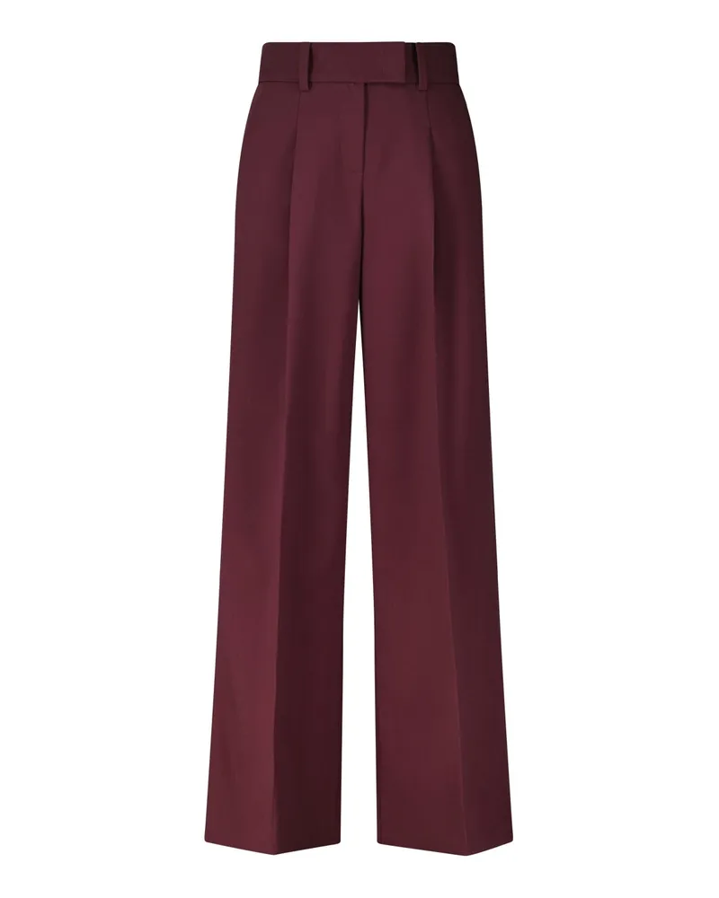 SEDUCTIVE  Weite Stoffhose Chrissy Dunkelrot