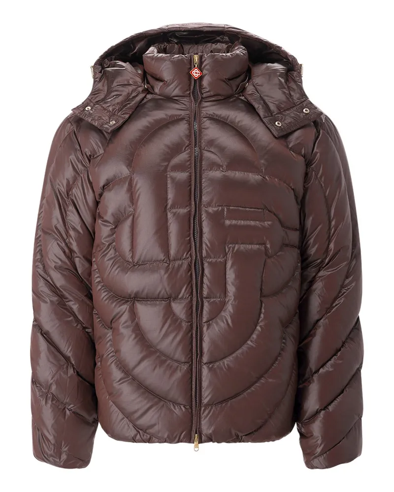 Casablanca Paris Steppjacke Quilted mit Daunen Dunkelbraun