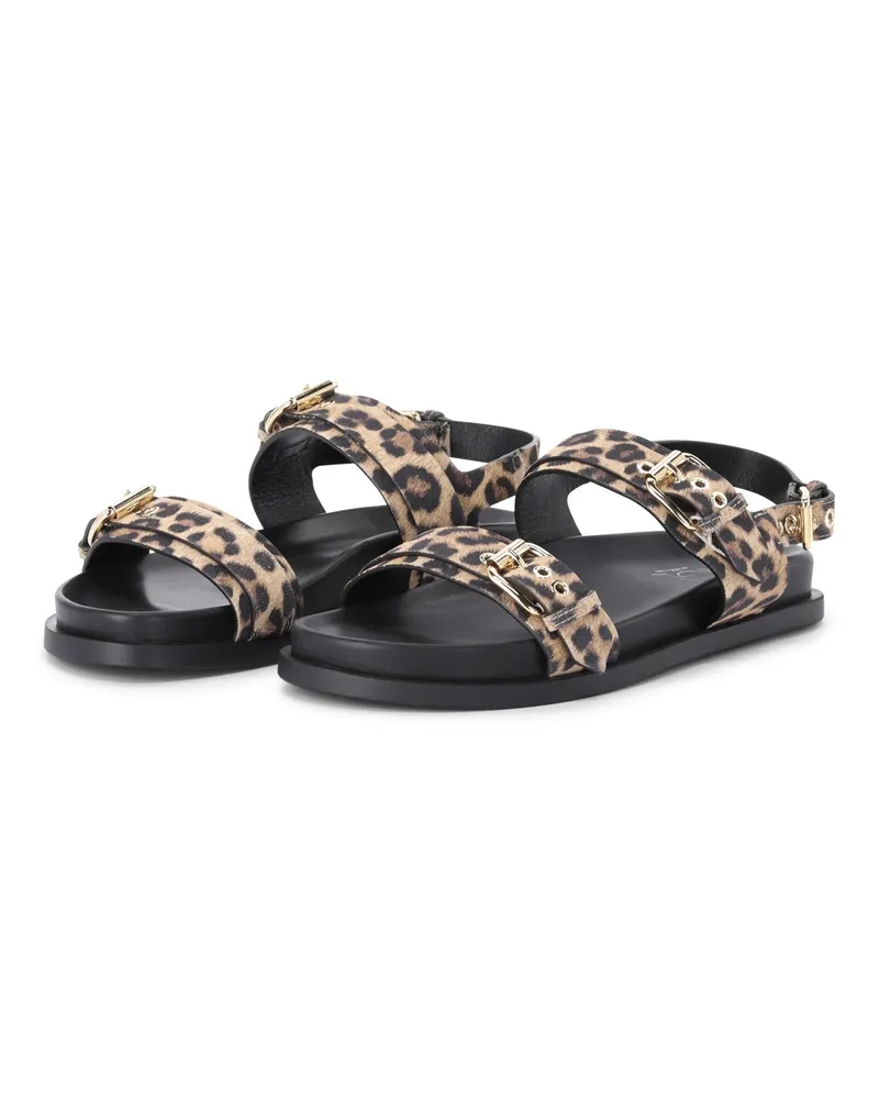 Attilio Giusti Leombruni Sandalen Cristina Hellbraun