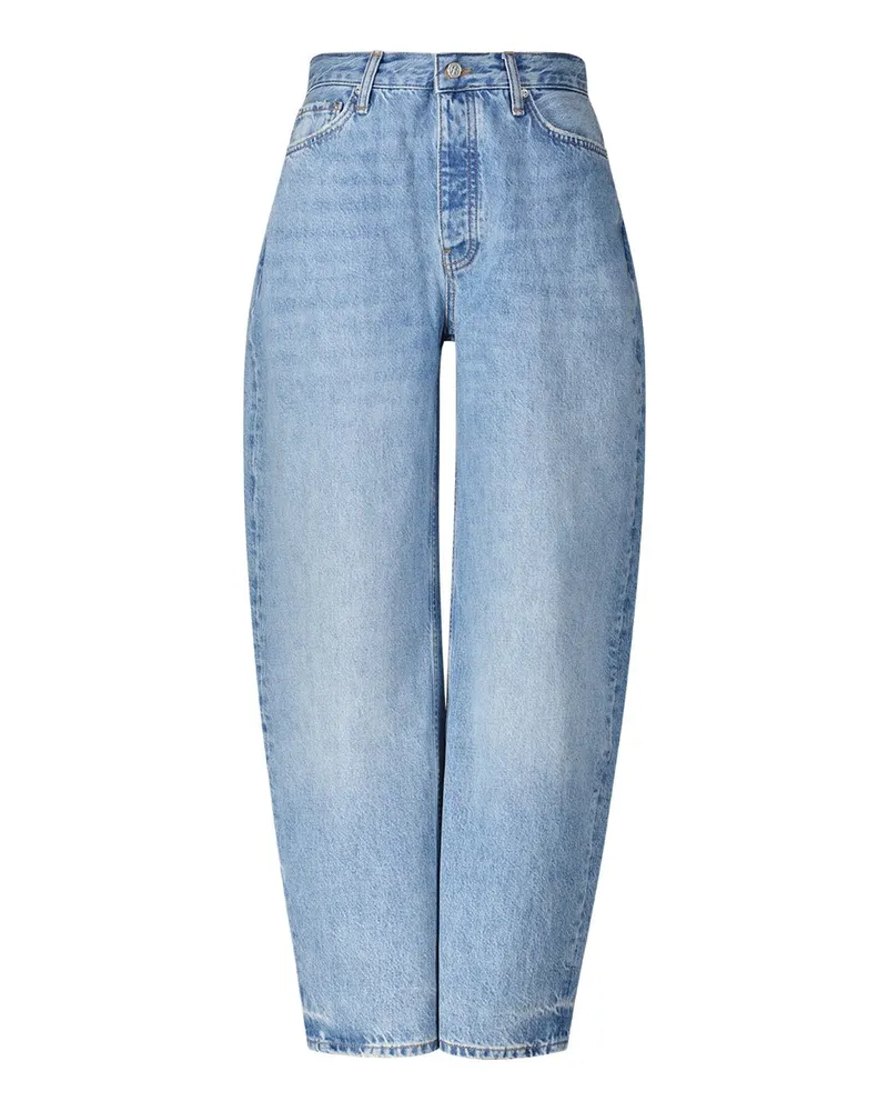 Anine Bing Straight Leg Jeans Fritz Blau