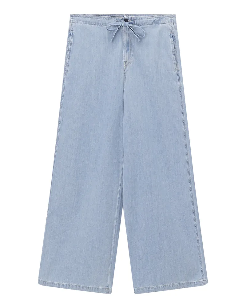 Adriano Goldschmied Wide-Leg Jeans Hellblau