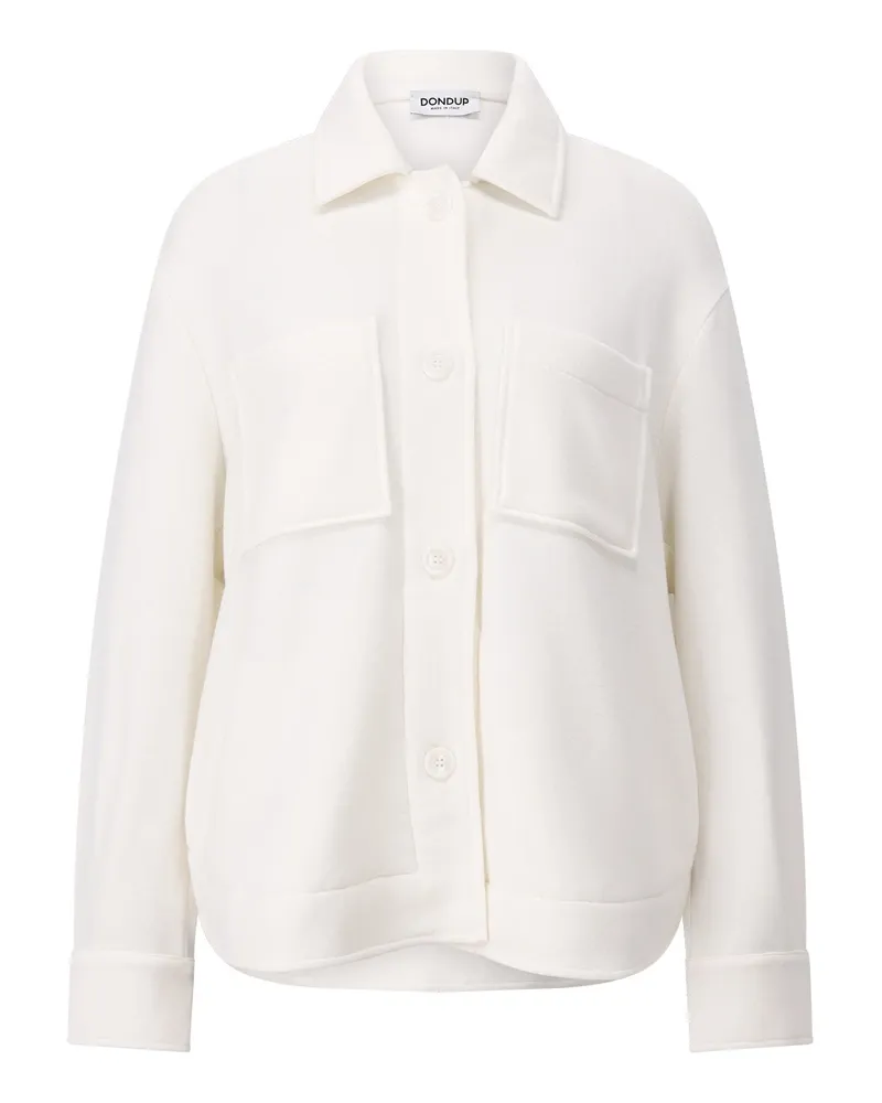 Dondup Regular-Fit Overshirt Creme
