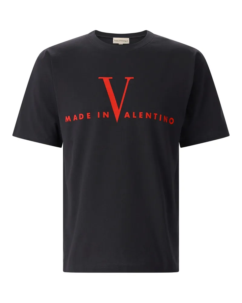Valentino Garavani T-Shirt mit Print Schwarz
