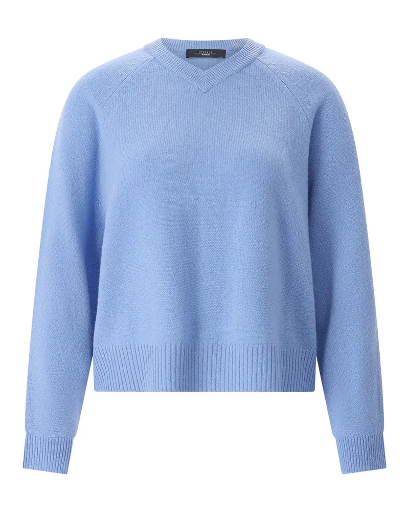 Max Mara Pullover aus Kaschmir Hellblau