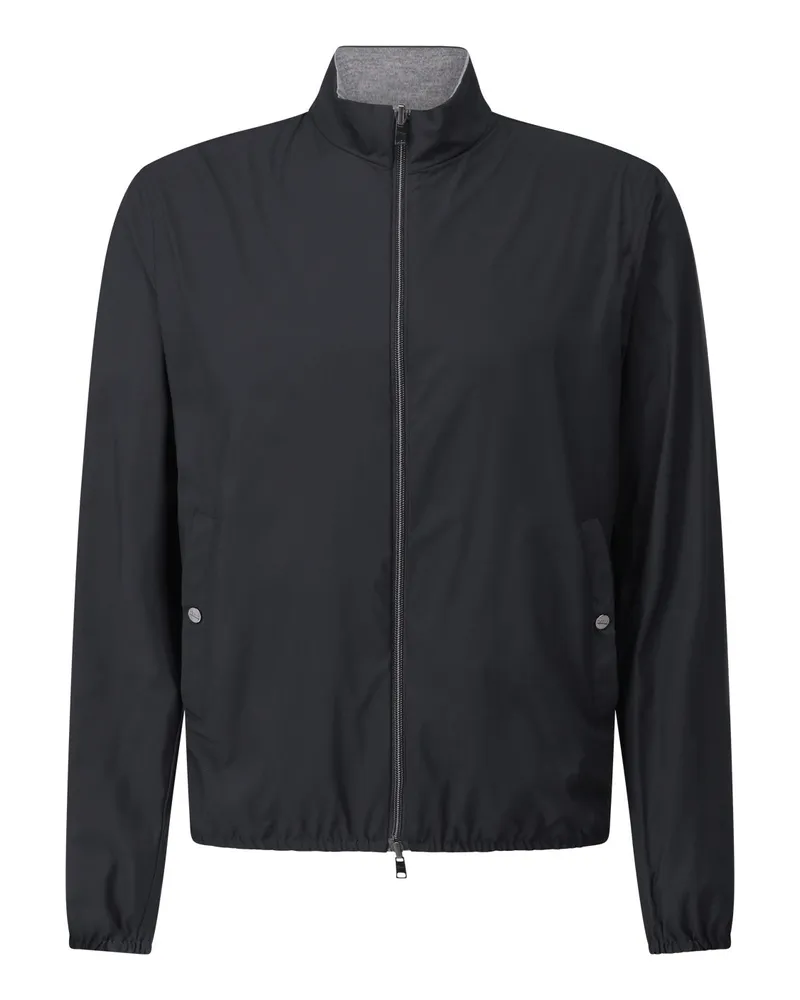 Herno Wendejacke mit Softshell Navy
