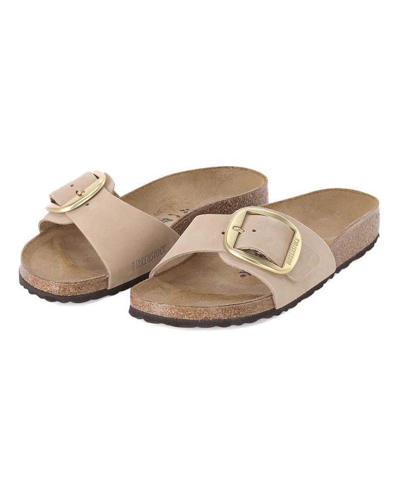 Birkenstock Sandalen aus Leder Beige