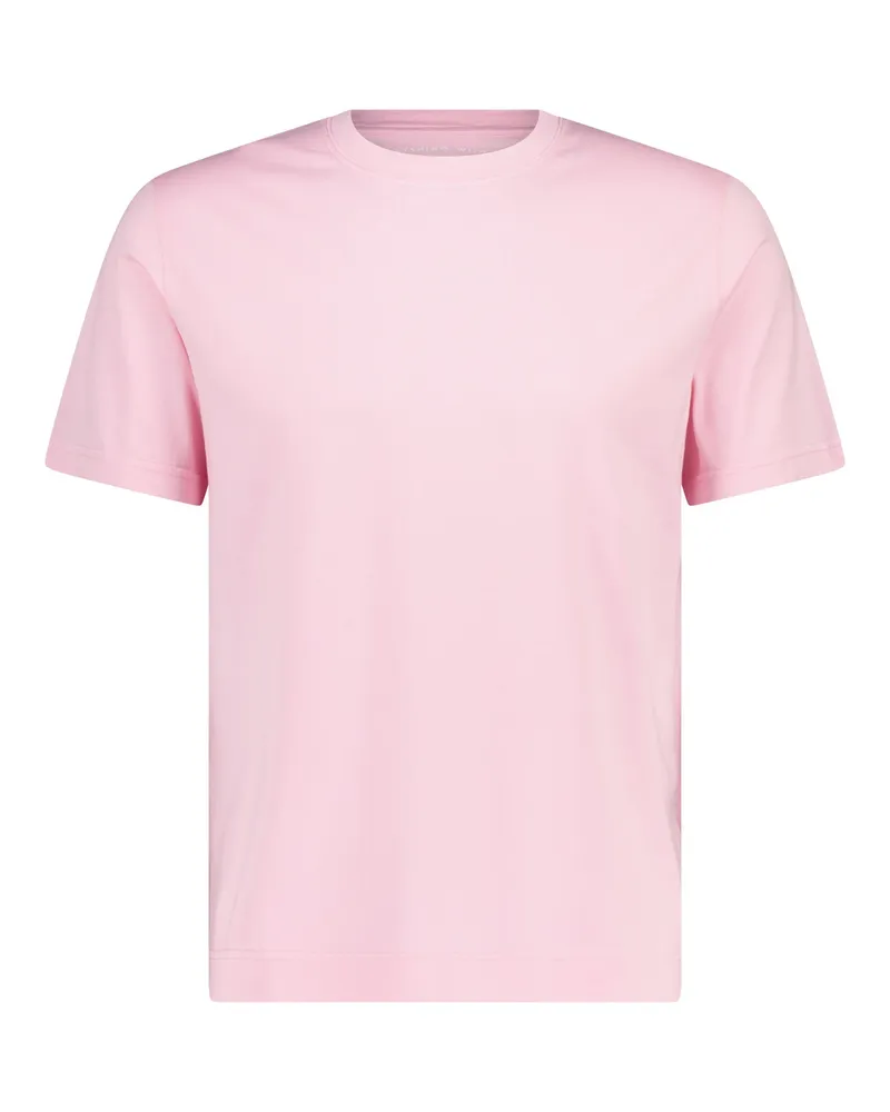 Fedeli T-Shirt aus Baumwolle Rosa