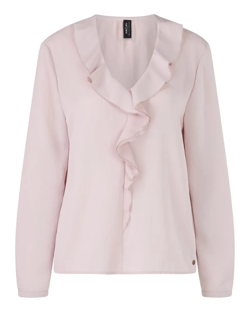 Marc Cain Bluse mit Rüschen Rosa
