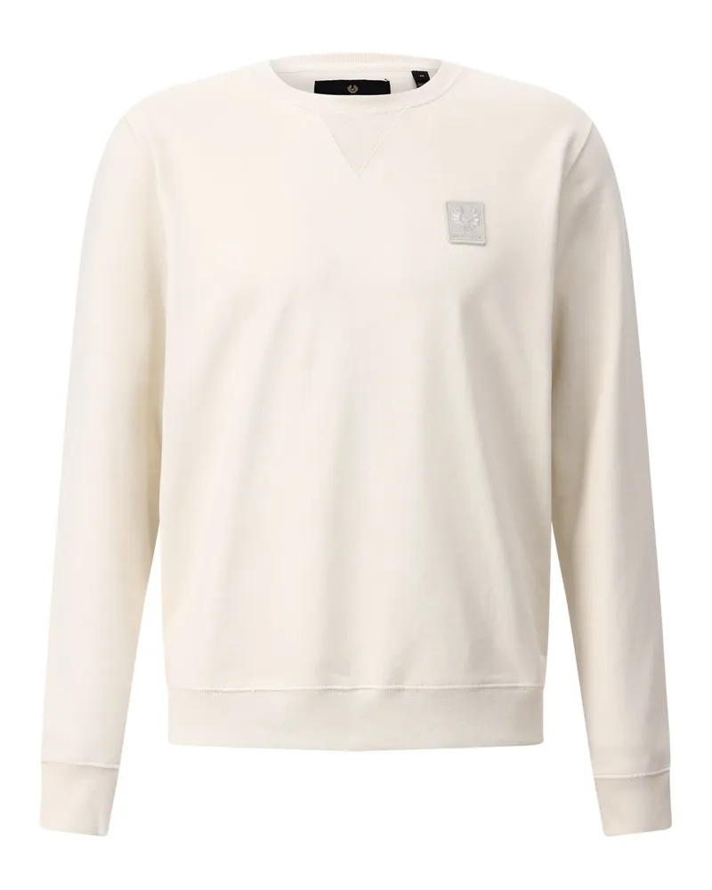 Belstaff Sweatshirt mit Logo Creme
