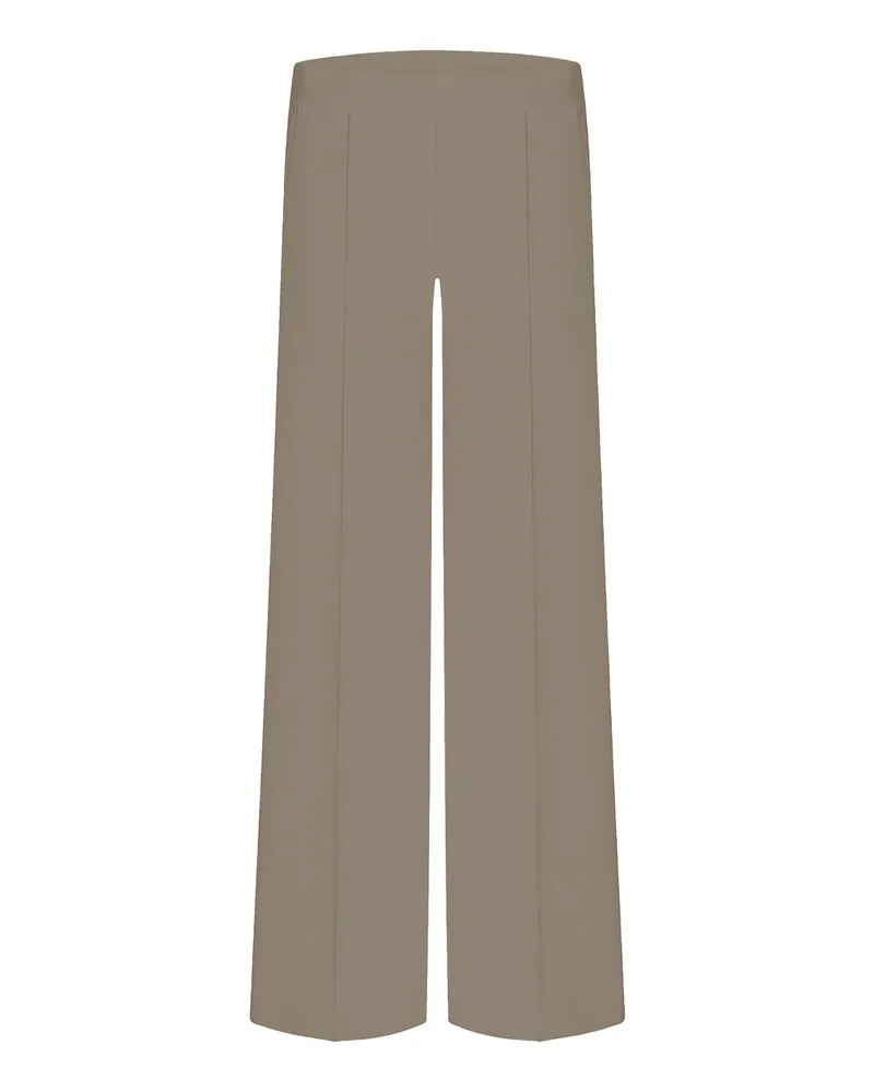 Cambio Weite Stoffhose Ava Braun