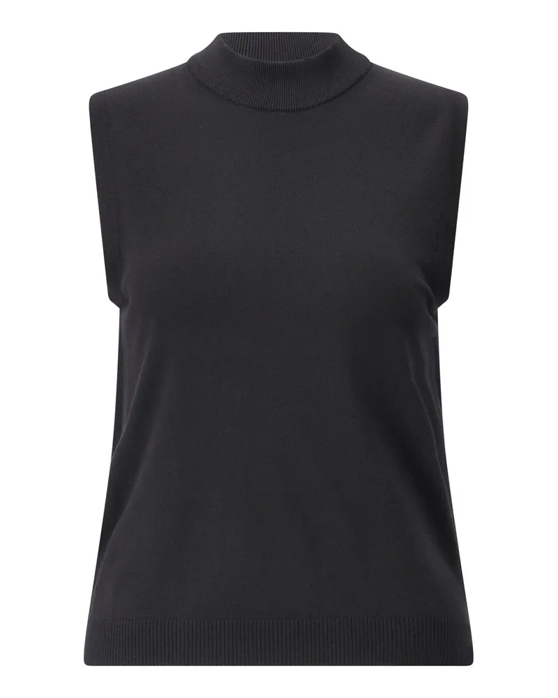 Max Mara Top Nazione Schwarz