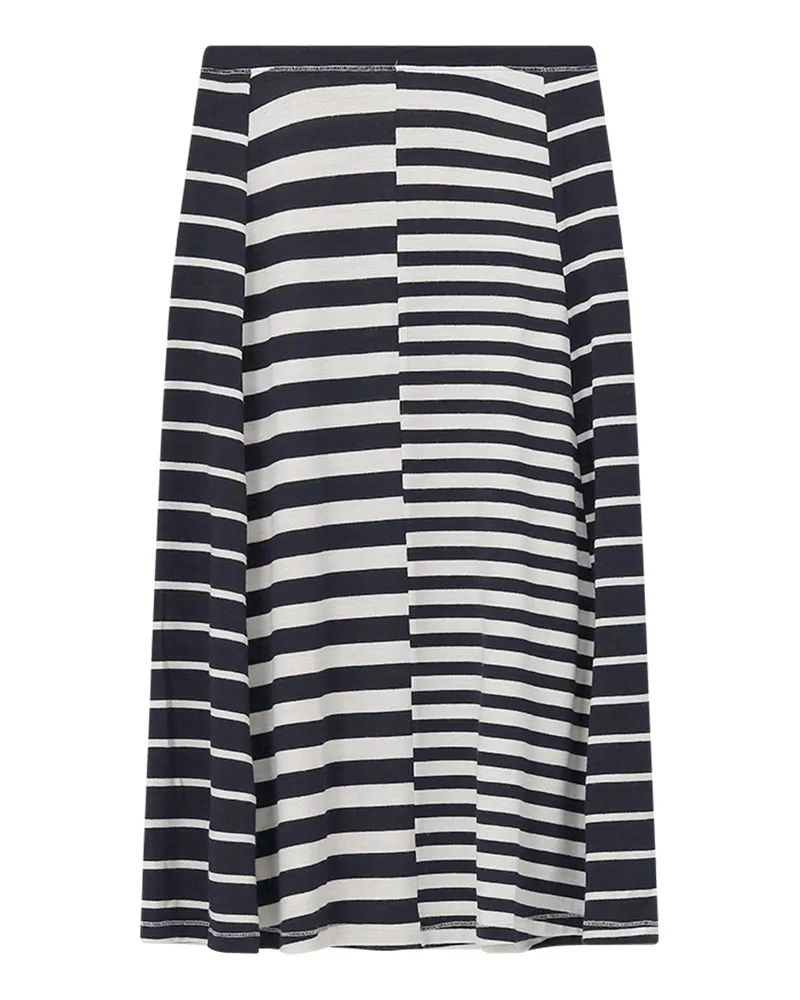 Rag & Bone Gestreifter Rock Dunkelblau