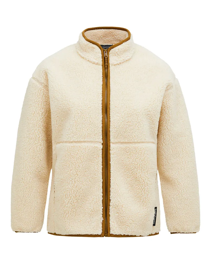 Peak Performance Jacke mit Teddyfell Creme