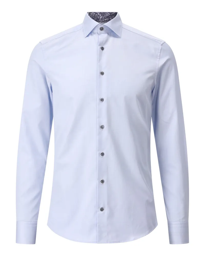 Stenströms Slim-Fit Hemd Hellblau