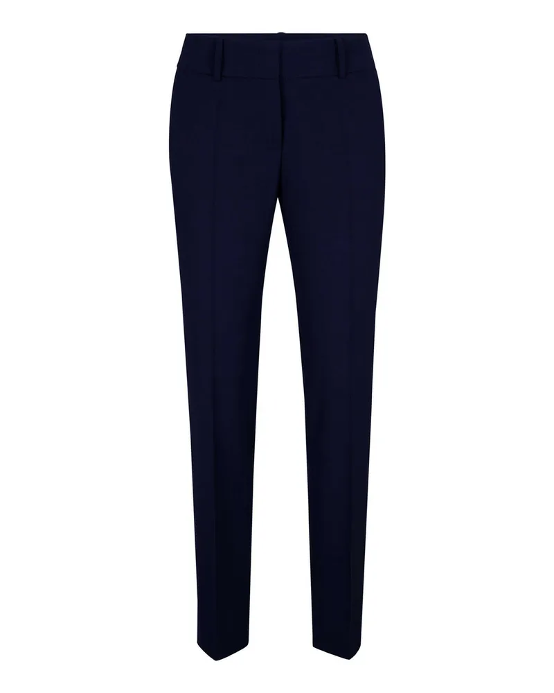 windsor. Hose aus Schurwolle Dunkelblau