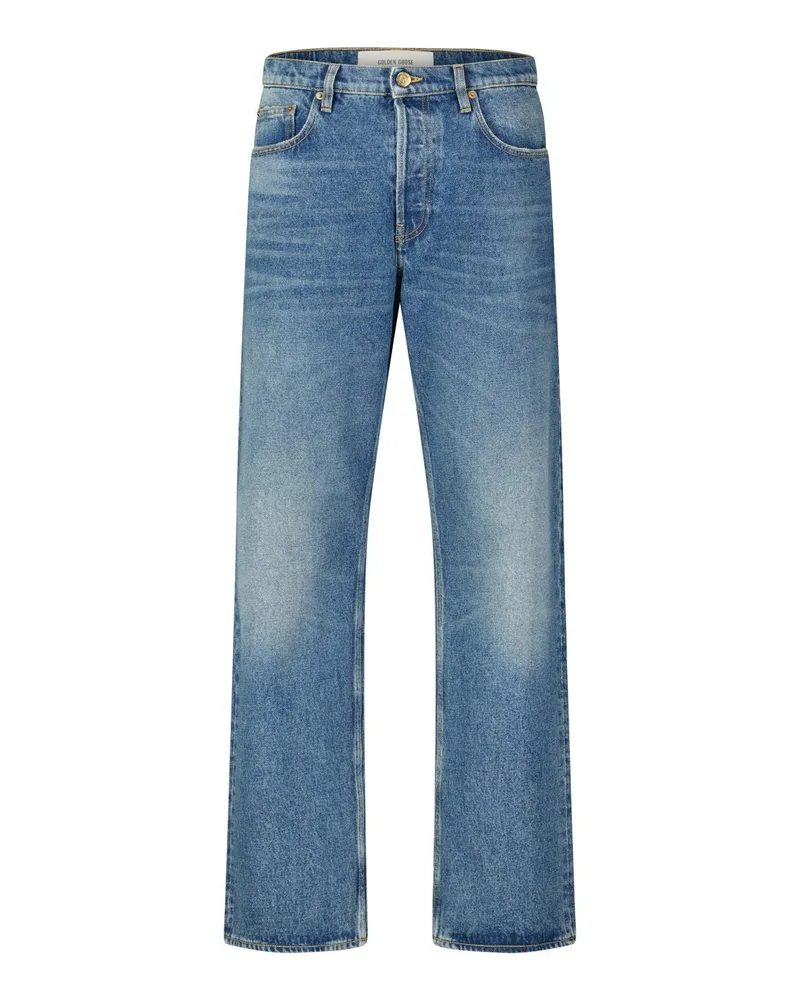 Golden Goose Relaxed-Fit Jeans Blau