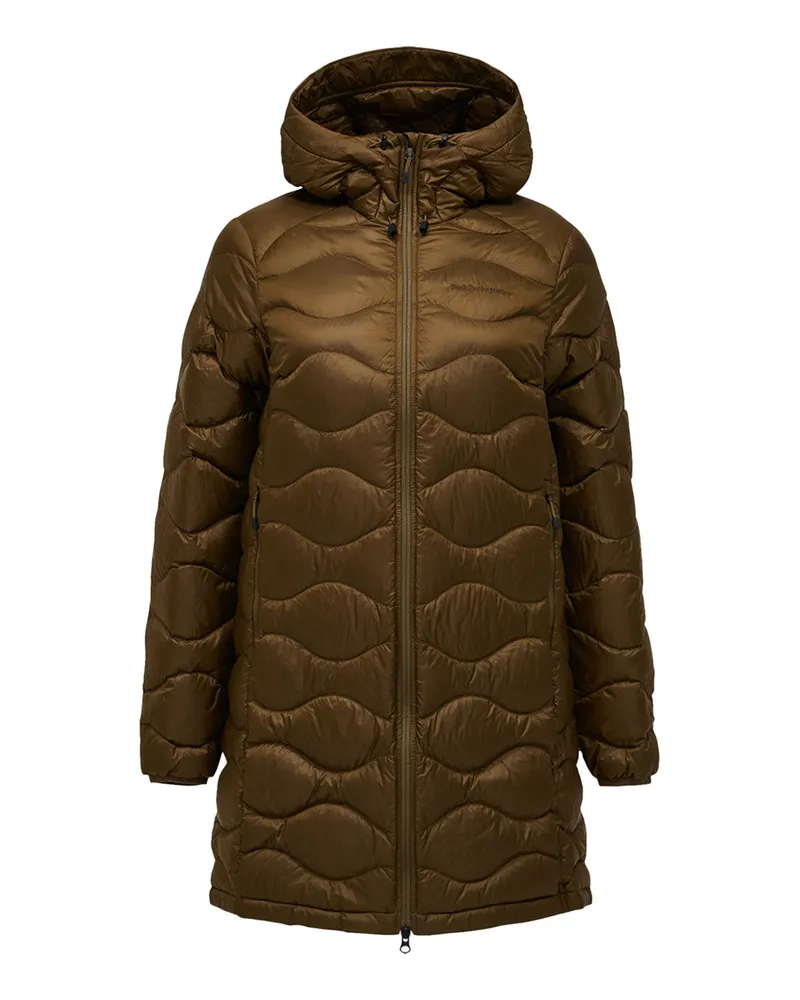 Peak Performance Parka mit Daunen Graugrün