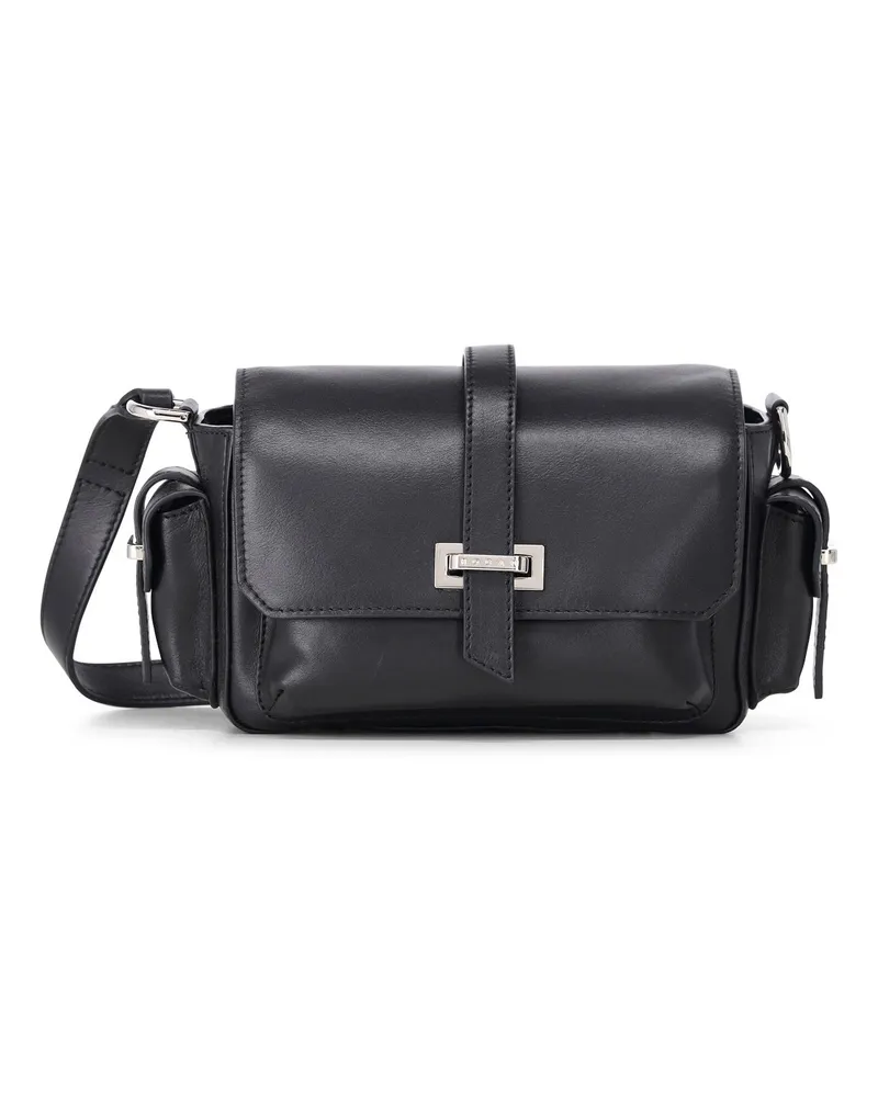 Hogan Kleine Flap Bag Schwarz