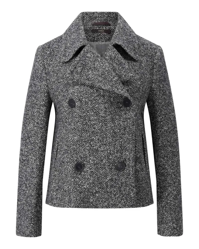 windsor. Blazer aus Woll-Mix Grau