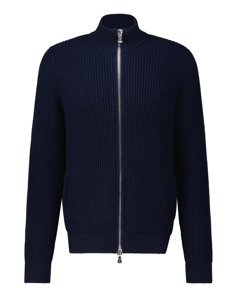 Fedeli Strickjacke aus Kaschmir Dunkelblau