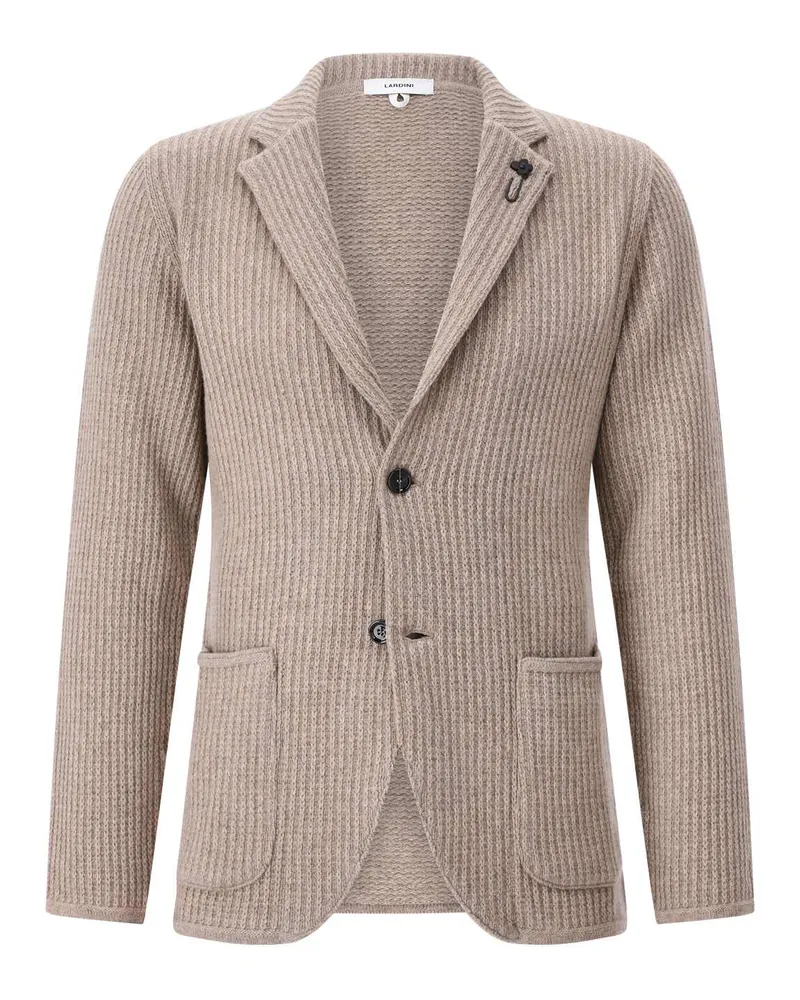 LARDINI Sakko aus Kaschmir Beige
