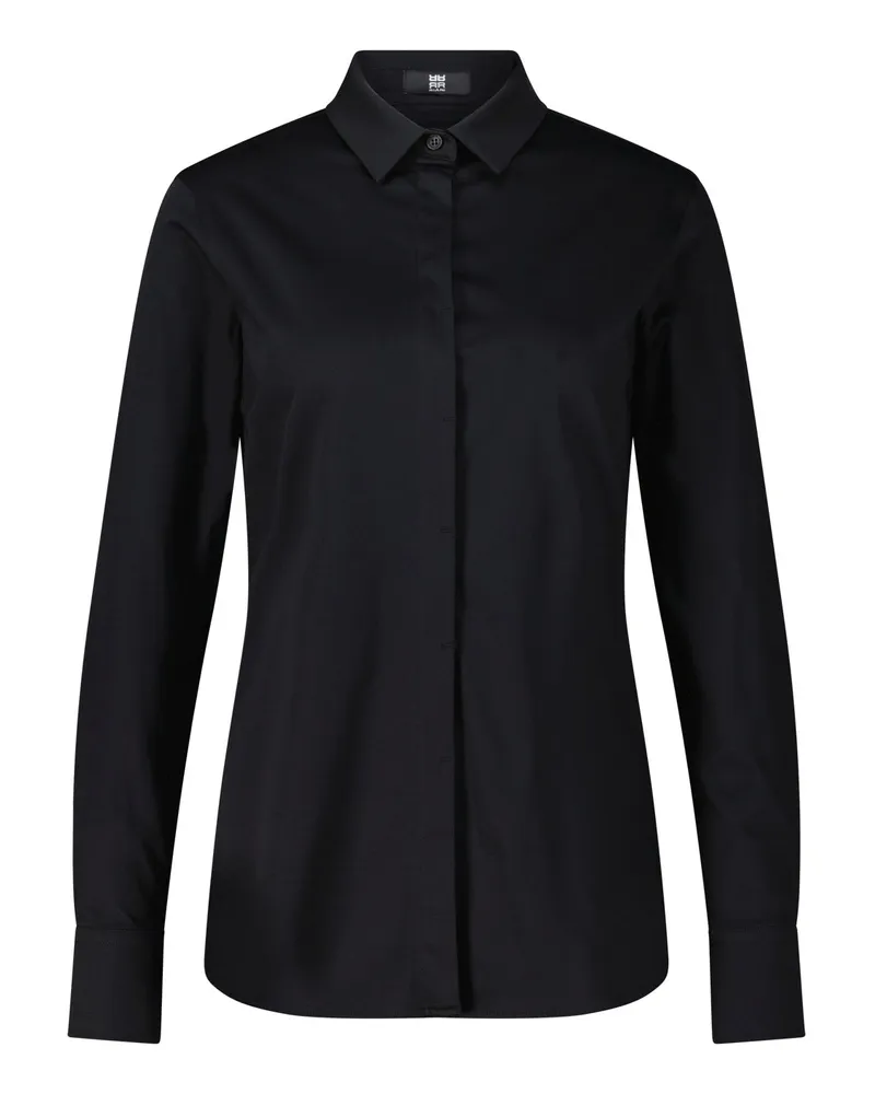 Riani Klassische Hemdbluse Schwarz