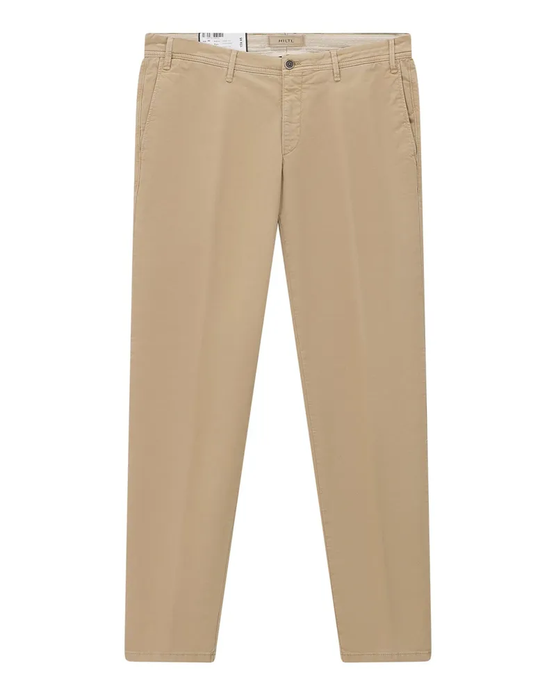 Hiltl Chino-Hose aus Baumwollmix Hellbraun